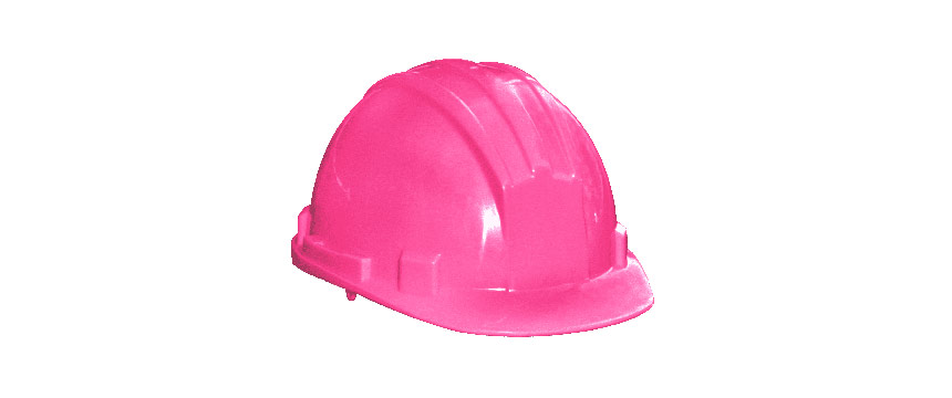 Pink Hard Hat